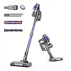 Laresar Cordless Vacuum Cleaner, 30Kpa Cordless Stick Vacuum Cleaner with LED, up to 30Mins, Vacuum Cleaner for Hardwood Floor & Carpet Cleaning Elite 1