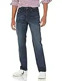 Amazon Essentials Men's Athletic-Fit Stretch Jean, Dark Wash, 34W x 30L