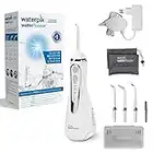 Waterpik Irrigador Inalámbrico con 3 Posiciones de Control del Agua a Presión con Batería Recargable, Eliminación de Placa Dental óptimo para Viajar y para Baños Pequeños, Blanco (WP-560EU)