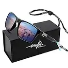 INFI Fishing Polarized Sunglasses for Men Driving Running Golf Sports Glasses Square UV Protection Designer Style Unisex