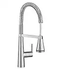 American Standard 4932350.075 Edgewater Semi-Professional Kitchen Faucet with SelectFlo, Stainless Steel