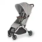 UPPAbaby MINU V2 Lightweight Stroller - STELLA (Grey Melange on Silver Frame with Chestnut Leather)