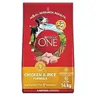 Purina ONE Smartblend Natural Dry Dog Food, Chicken & Rice 14 kg