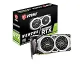 MSI Gaming GeForce RTX 2080 Super 8GB GDRR6 256-Bit HDMI/DP Nvlink Torx Fan Turing Architecture Overclocked Graphics Card (RTX 2080 Super Ventus XS OC)