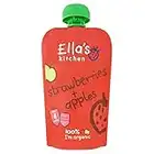 Ellas Kitchen Organic Strawberries and Apples, 120g