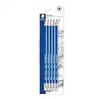 STAEDTLER 132 46BK5D Norica Eraser-Tipped Pencils (Pack of 5)