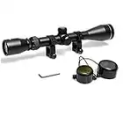 Goetland 3-9x40 Cannocchiale da puntamento Ottica R4 Reticolo Mirino Caccia tattico Sniper con supporti