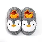 Kids Boys Slippers Shoes Girls Slippers Winter Warm Children Toddler Slippers Penguin Infant Size 7 7.5 UK Child