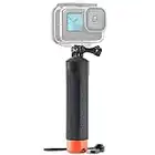 FitStill - Impugnatura monopiede galleggiante e impermeabile per Go Pro Hero 10/9/8/7/6/5/4/3, Session, DJI Osmo e altre fotocamere d'azione. Per snorkeling, immersioni, selfie subacquei