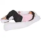 sleepdove® BIG U PILLOW MATERNITY SUPPORT PILLOW U SHAPE ULTIMATE SUPPORT U PILLOW CUDDLE PILLOW FULL LENGTH BODY PILLOW