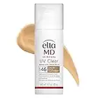 EltaMD UV Clear SPF 46 Tinted Face Sunscreen, Broad Spectrum Sunscreen For Sensitive Skin And Acne-Prone Skin, Oil-Free Mineral-Based Sunscreen, Sheer Face Sunscreen With Zinc Oxide, 1.7 Oz Pump