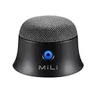 MiLi Altoparlante Bluetooth Wireless Magnetico Piccolo(Nero) per iPhone Magsafe, Associazione Mini Altoparlanti Wireless Portatili (black)