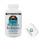 PremiumVital, Source Naturals, Mega Strength Beta Sitosterol, 375 mg, 120 vegane Tabletten, Laborgeprüft, Glutenfrei, Vegetarisch