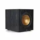 Klipsch Synergy Black Label Sub-100 10” Front-Firing Subwoofer with 150 Watts of continuous power, 300 watts of Dynamic Power, and All-Digital Amplifier for Powerful Home Theater Bass in Black