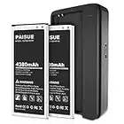 Galaxy Note 4 Battery, 2x4380mAh Li-ion Replacement Battery for Samsung Note 4 N910, N910U 4G LTE, N910V(Verizon), N910T(T-Mobile), N910A(AT&T), N910P(Sprint) | Samsung Note 4 Batteries Kit