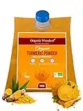 Organic Turmeric Powder (1kg) | 200+ Servings | High Strength | Premium Curcumin | Golden Superfood | Anti-Inflammatory & Antioxidants I 100% Pure & Natural by Organic Wonders®