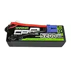 OVONIC 3S Lipo Battery 50C 5200mAh 11.1V Lipo Battery with EC5 Connector for Arrma 1/5 1/8 1/10 RC Car and Truck