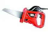 BLACK+DECKER KS880EC-QS Sega Multifunzione + 1 Lama, 400 W, 230 V, Black,Red