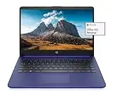 HP Newest 14" HD Laptop Light-Weight, AMD Dual Core 3000 Series(Up to 2.6GHz), 8GB RAM, 128GB SSD + 64GB eMMC, 1 Year Office 365, WiFi, Bluetooth 5, USB Type-A&C, HDMI, Webcam w/GM Accessories