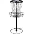 MVP Disc Sports Black Hole Pro 24-Chain Portable Disc Golf Basket Target