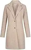 Only ONLCARRIE Life Mel Coat Otw Noos Cappotto di Misto Lana, Etherea/Detail:Melange, 34 Donna