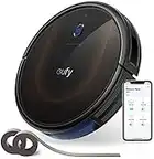 eufy BoostIQ RoboVac 30C MAX, Wi-Fi, Super-Thin, 2000Pa Suction, Boundary Strips Included, Quiet, Self-Charging Robotic Vacuum Cleaner, Cleans Hard Floors to Medium-Pile, Black (Renewed)
