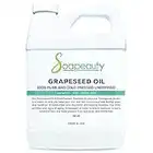 GRAPESEED OIL Cold Pressed Unrefined | 100% Natural Available in Bulk | Carrier for Essential Oils, Face, Skin, Hair Moisturizer, Soap Making | 32 OZ