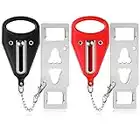 KUOGO Portable Door Lock-2 Pack Solid Heavy Duty Extra Lock for Additional Privacy and Safety in Hotel,Apartment,and Prevent Unauthorized Entry in Traveling, AirBNB, Home, Apartment and School