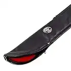 Jonny 8 Ball Heavy Duty Vinyl Soft Snooker or Pool Cue Case for 2 Piece Centre Jointed Cues