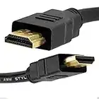 REALMAX [New Version] 0.5m 1m 2m 3m 4m 5m 10m High Speed HDMI Cable For All HD Ready Devices Smart TV Xbox PS4 PS3 Laptop HDTV Virgin Sky BT Set Top Box Projector DVD BluRay Player PC And More (0.5m)