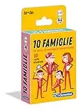 Clementoni - 16172 - 10 Famiglie, Gioco Di Carte Per Bambini, 5 - 99 anni