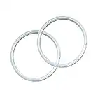 Instant Pot 2-Pack Sealing Ring 5 & 6-Qt, Inner Pot Seal Ring, Electric Pressure Cooker Accessories, Non-Toxic, BPA-Free, Replacement Parts, Clear