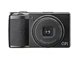 Ricoh GR III Digital Compact Camera, 24mp, 28mm F 2.8 Lens with Touch Screen LCD