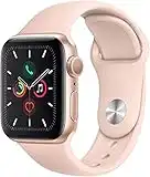 Apple Watch Series 5 40mm (GPS) - Aluminiumgehäuse Gold Sandrosa Sportarmband (Generalüberholt)