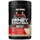 Whey Protein Powder, Six Star 100% Whey Protein Plus, Whey Protein Isolate & Peptides, Lean Protein Powder for Muscle Gain, Whey Isolate Protein Shake, Vanilla, 2 lbs