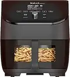 Instant Vortex Plus with ClearCook - 5.7L Digital Health Air Fryer, Black, 6-in-1 Smart Programmes - Air Fry, Bake, Roast, Grill, Dehydrate, Reheat, Large Capacity -1700W