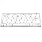 Bluestork Clavier Sans Fil Bluetooth pour MacBook Pro, MacBook Air, iPad, iPhone - Mini Clavier Mac Français AZERTY , Compact, Ultra Mince, Léger, Silencieux - NOUVEAU 2022 (Blanc)