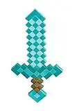 Disguise DISKX65684 Minecraft Kunststoff-Replik Diamant-Schwert Zubehör, Sword, Einheitsgröße