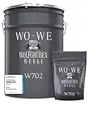 WO-WE 2K Epoxidharz Garagenfarbe Bodenbeschichtung W702 Anthrazit-Grau RAL 7016-2,5Kg