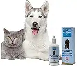 Limpiador para Orejas Natural y Vegetal, 100 ml - contra Malos olores, piruro, irritación, ácaros y tirones – para la Limpieza Auricular de Perros y Gatos – Línea 101