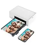 Liene 4x6'' Photo Printer, Wi-Fi, 20 Sheets, Full-Color, Instant Printer for iPhone, Android, Smartphone, Thermal dye Sublimation for Home Use