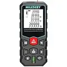 Mileseey Laser Measure 131Ft Digital Distance Meter with Mute Function Measuring Device with Pythagorean Mode, Measure Distance, Area and Volume S6