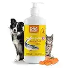 Natural Dog Treats - Olio di Salmone Per Cani - Norvegese Olio Samone Per Cani e Gatti - Olio di Pesce Per Cani 100% Naturale - Omega 3, 6 & 9, Vitamine per Cani, 500ml