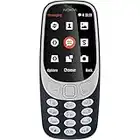 Nokia 3310 Telefono cellulare 2.4" ((6,1 cm) 2 MP, Bluetooth, 1200 mAh, Dual SIM)), Blu scuro [Germania]