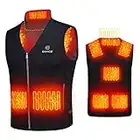 DOACE Heated Vest for Women and Men, Smart Electric Heating Vest Rechargeable, Battery Not Included