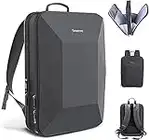 Smatree Affaires Sac à dos pour Ordinateur Portable pour MacBook Pro 16/15,4/14/13,3 pouces, Coque Rigide, pour 2 Macbook 13-15,6 pouces et iPad/Livres/Fichiers Accessoires, pour le Travail/L'école