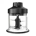 Ninja XSKKITCHPR Foodi Power Chopper 3-Cup Food Processor Bowl, for Ninja Power Mixer System (CI100 Series), Black