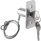 Prime-Line Products GD 52143 Emergency Release Lock Kit, Brushed Chrome