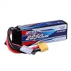 SIGP 3S Lipo Battery 11.1V 60C 2250mAh RC Battery with XT60 Connector for RC Airplane Quadcopter Helicopter Drone FPV Hobby