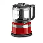 KitchenAid KFC3516ER 3.5 Cup Mini Food Processor, Empire Red